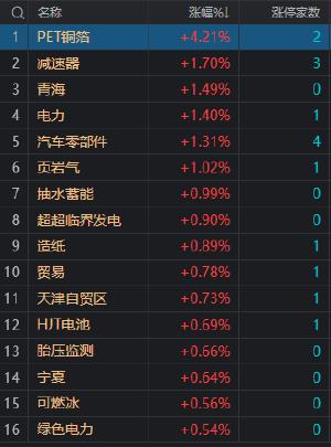 午评：创业板指低开低走跌1.41% AI概念股集体调整 　　