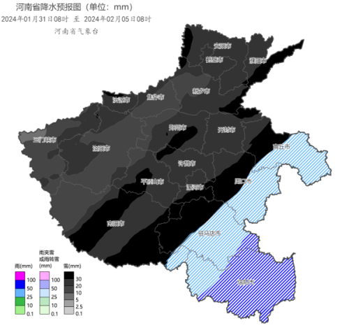 “全黑降雪预报图”吓到网友 这次罕见天气到底是怎么回事？