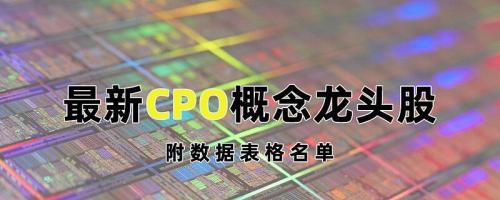 CPO概念股有哪些？2023年CPO概念股龙头股名单(最新) 