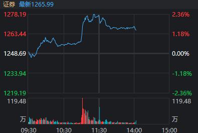 神秘力量出手了！券商股盘中急拉 跨境支付、通信服务领涨