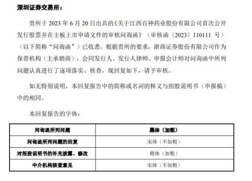 IPO公司问询回复大量标红、标黄 这是上传了草稿？