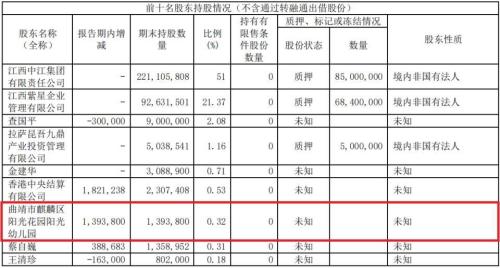 云南一幼儿园花千万炒股 