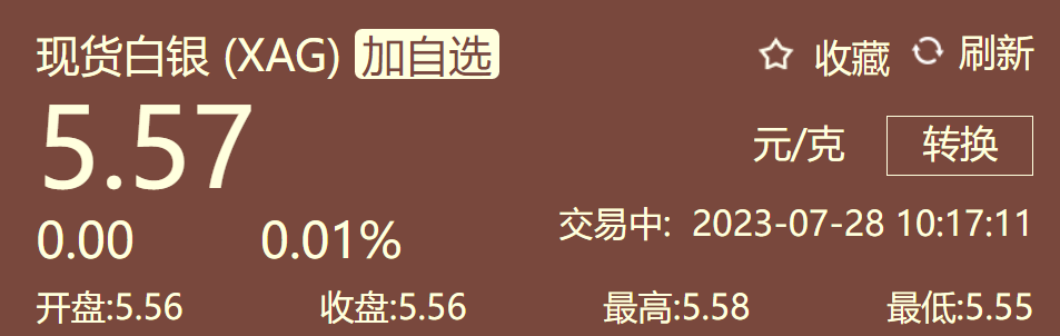 7月28日 今日白银价格多少一克 目前一克白银多少人民币?国内白银期货交易知识详解