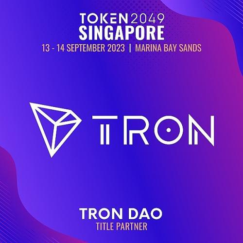 波场TRON已成为TOKEN2049大会顶级赞助商