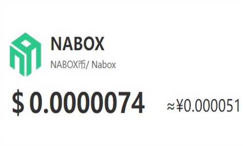 Nabox币怎么样 Nabox币价格总量